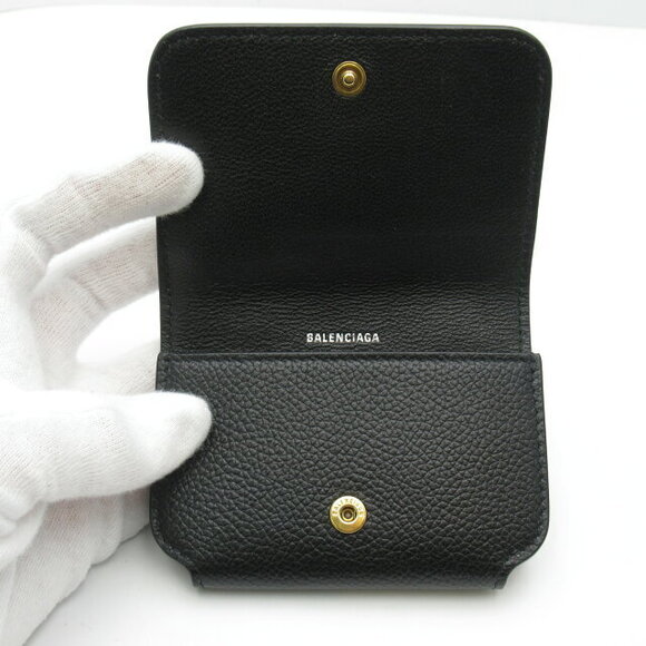 Balenciaga Wallet Black Accessories Business Holder - Picture 5 of 10